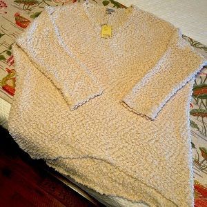 Soft Cream oversized sweater, bought at a local boutique and never worn